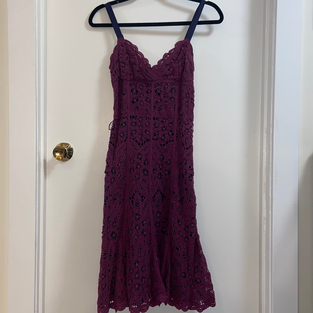 Betsey Johnson crochet lace dress